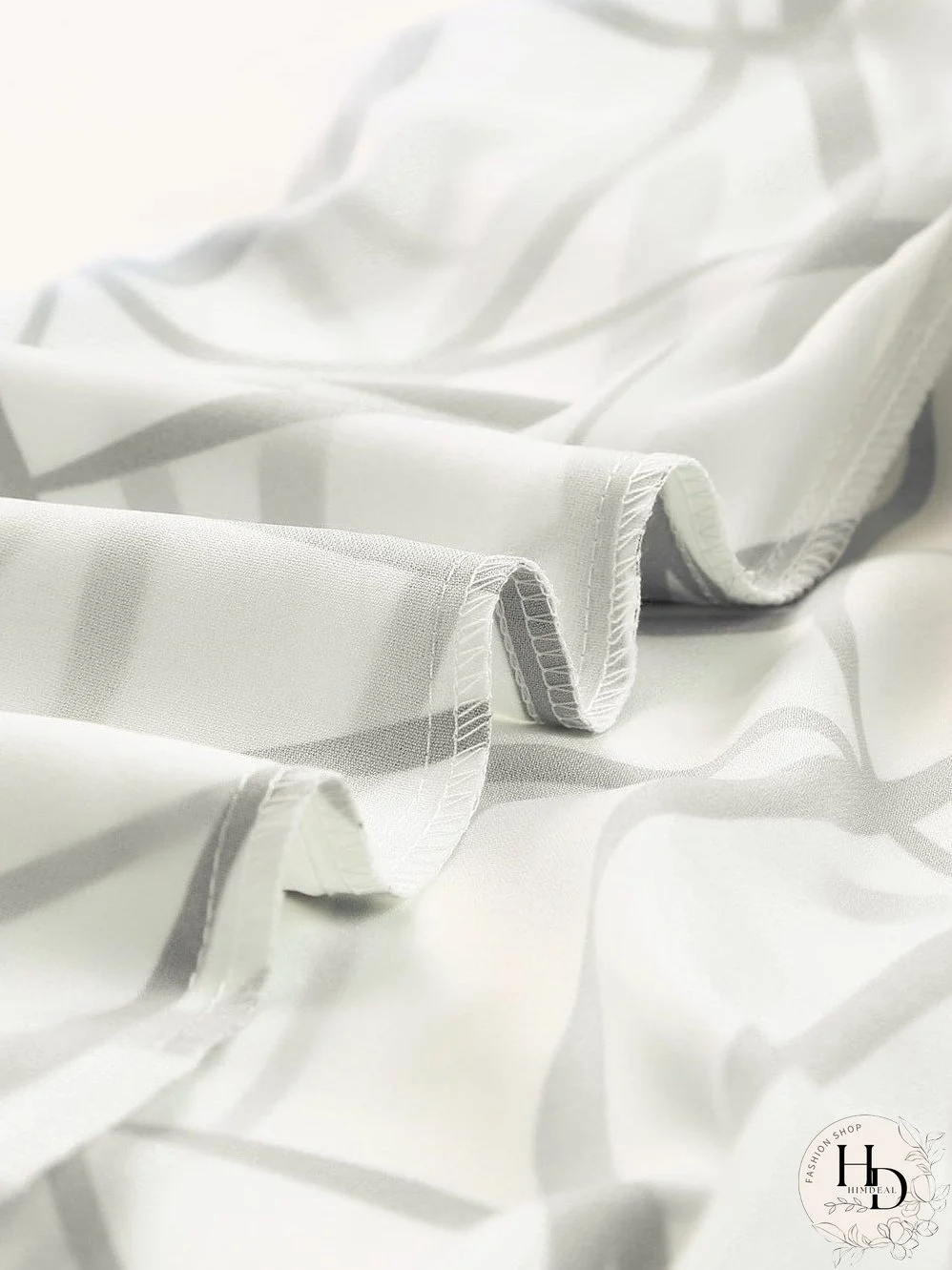 Tiered Maxi Dress with Abstract Faces