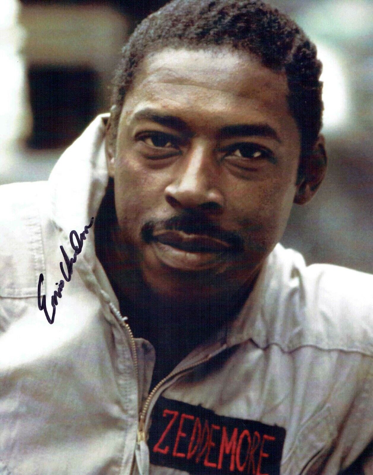 Ernie HUDSON Winston ZEDDERMORE Ghostbusters Signed 14x11 Photo Poster painting AFTAL RD COA