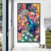 (40*70cm)DIY Full Square Drill Diamond Painting-Peacock