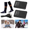 Electric Heated Socks Battery Heated Socks Skiing Sock for Skiing (2 Battery)