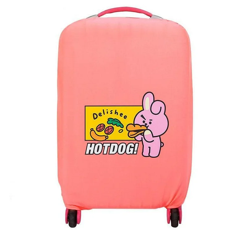 BT21 Travel Suitcase Protective Cover