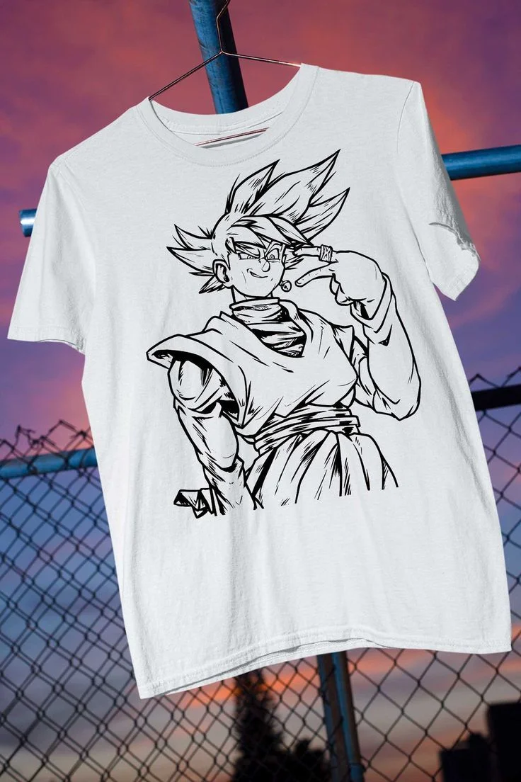 Dragon Ball Z Son Goku Anime Printed Men's T-shirt