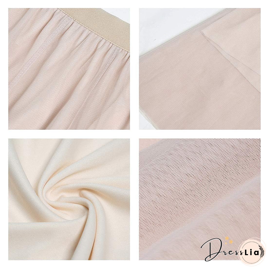 Women's Skirt Swing Tulle Long Skirt Maxi Black Pink Khaki Beige Skirts Pleated Layered Tulle Vintage Elegant Street S M L