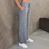 Gioiacombo&trade; Nuovi pantaloni sportivi casual larghi semplici da donna