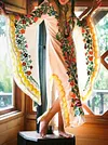Vintage Colorful Printed Maxi Dress