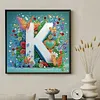 Butterfly Flower K 5D Partial Drill DIY Diamond Painting Kit 30*30cm