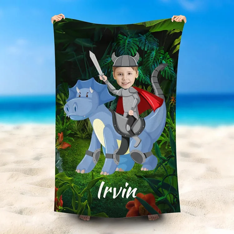 BlanketCute-Personalized Bath Towels With Your Name and Photo | 19