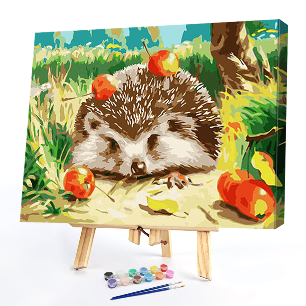 

40*50CM Paint By Numbers-Hedgehog, 501 Original