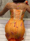 Asoebi Plus Size Elegant  Evening Dress-24