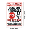 Warning - Vintage Metal Signs(8*12Inch)  - Warning