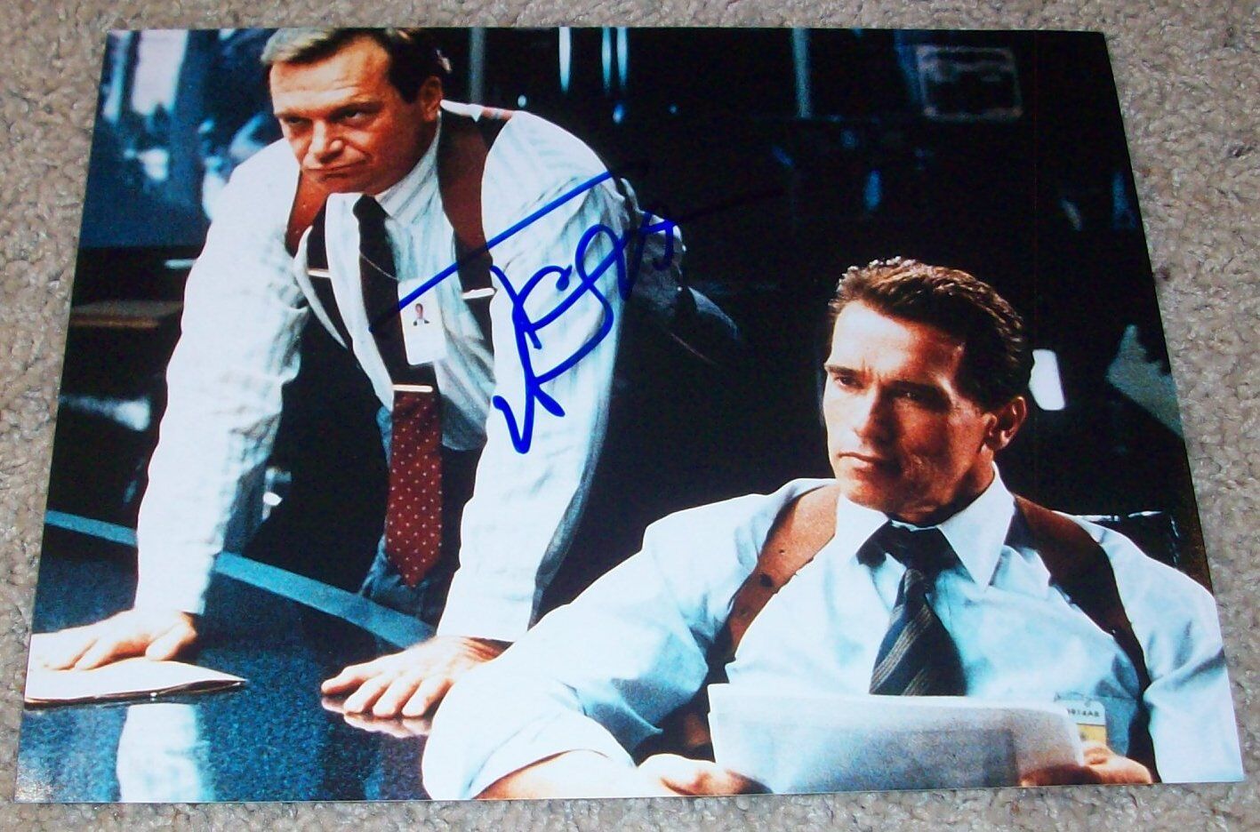 TOM ARNOLD SIGNED AUTOGRAPH TRUE LIES MCHALE'S NAVY 8x10 Photo Poster painting w/PROOF