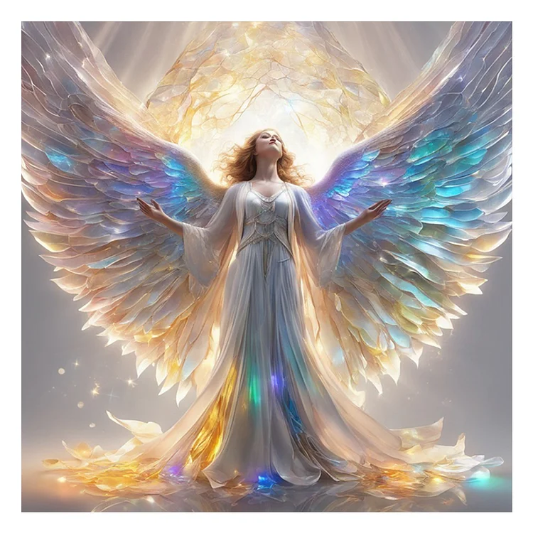 Full Round Diamond Painting - Wings Angel 40*40CM