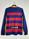 2015/2016 Retro Barcelona Home Football Jersey Long Sleeve 1:1 Thailand Quality love fball