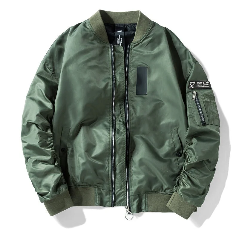 Aviator Jacket Baseball Uniform Men Jacket