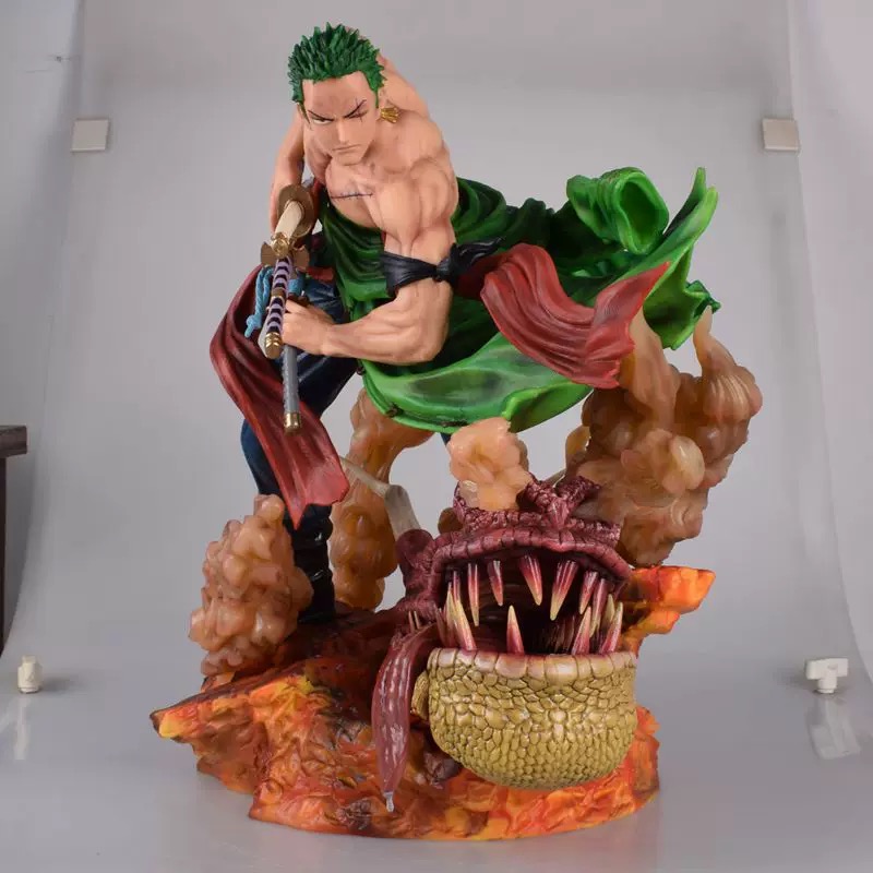 GK LS Zoro Ichigeki Lion's Song Statue (1/4 Scale) Figure Model Decoration Figurine-