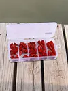 50PCs Bullets Fishing Sinkers Weights Slip Sinkers Kit for Bass Trout Panfish