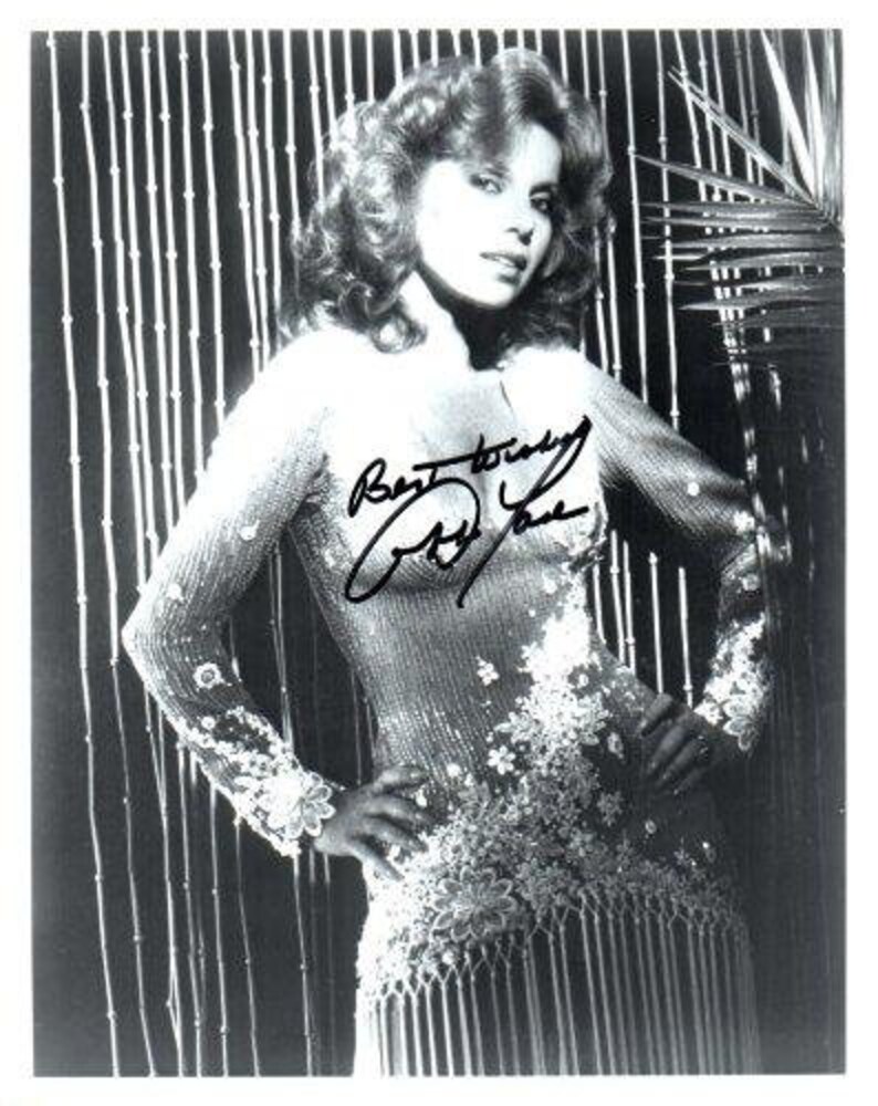 Abbe Lane Signed Autographed Glossy 8x10 Photo Poster painting - COA Matching Holograms