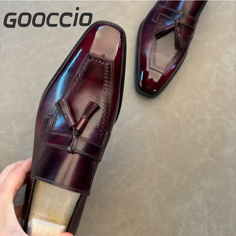 GS189 Prenium Calf Skin Dress Shoes/Loafer Shoes For Men GOOCCIO   