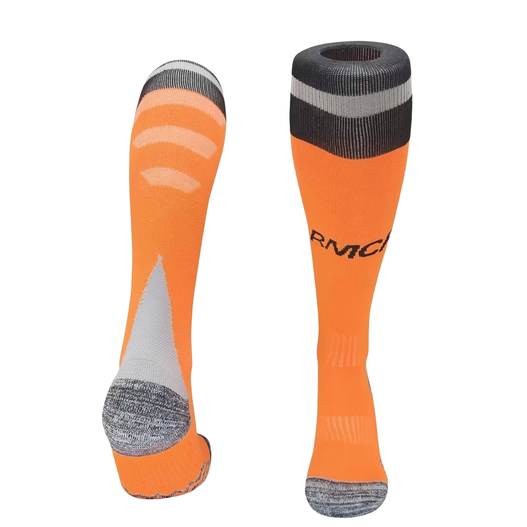 Real Madrid 24-25 Away Socks - Orange