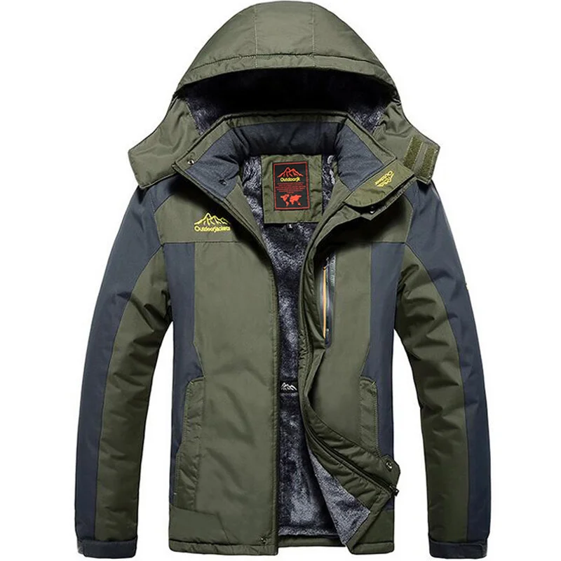 Outdoor Fleece Waterproof And Cold Resistant Jacket