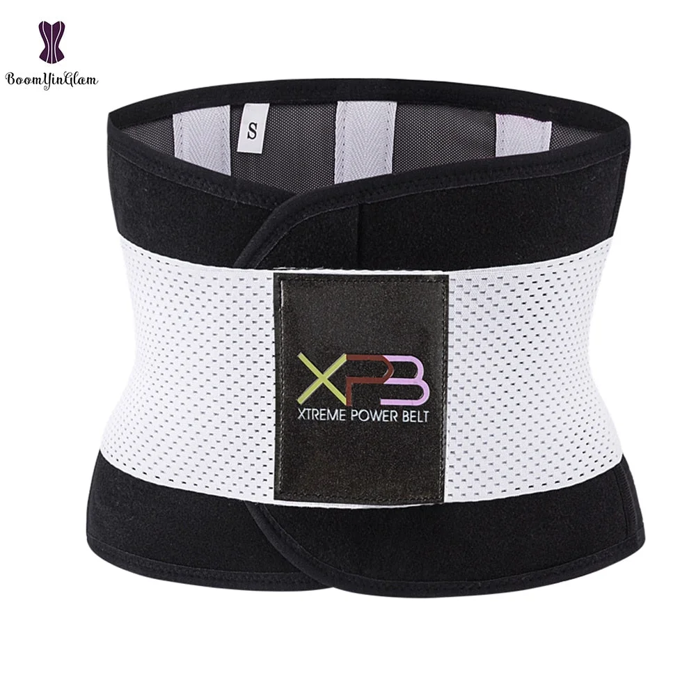 Women Perfect Body Shape Waist Cinches Short Girdle Breathable Waist Trainer Xtreme Thermo Power Belts Size XS-XXXL 603#