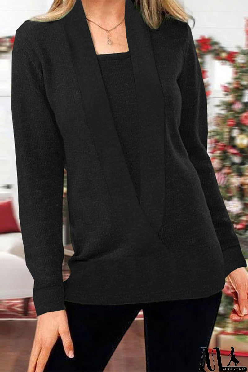 MidiSono - Classic and Comfortable winter Top