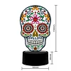 DIY Special Shaped Diamond Painting Skull LED Decor Night Light Ornaments