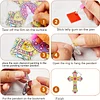 4PCS Diamond Painting Special Shape Crystal Painting Cross Bookmark Kit