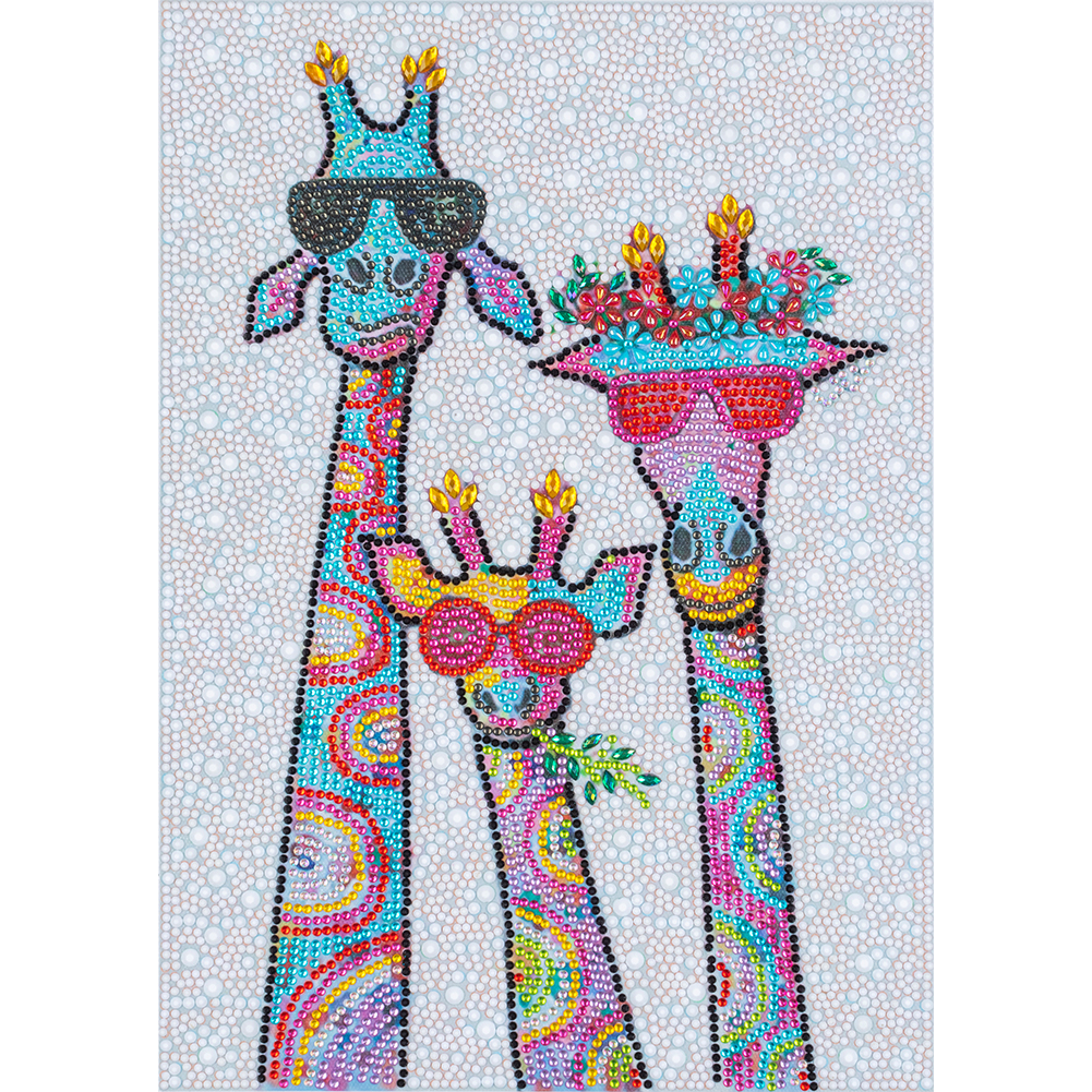 

Cute Giraffe - Crystal Special Shaped Diamond Painting - 30*40CM, 501 Original