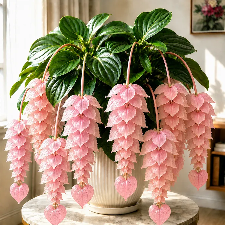 💗 Heart Lantern Bloom Plant Bulbs &ndash; Rare Cascading Heart-Shaped Flowers for Indoor Pots