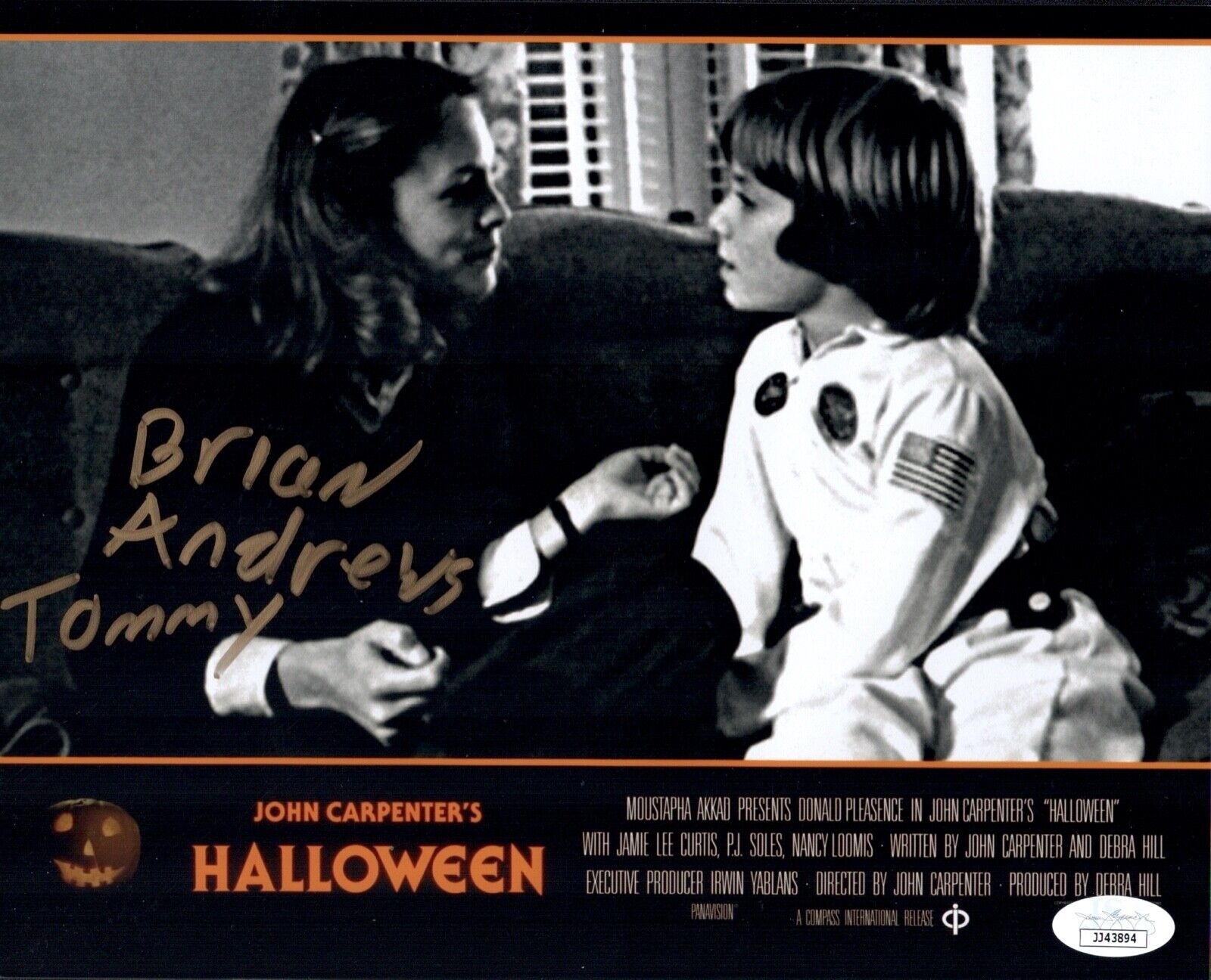 BRIAN ANDREWS Signed HALLOWEEN 8x10 Photo Poster painting IN PERSON Autograph JSA COA Cert