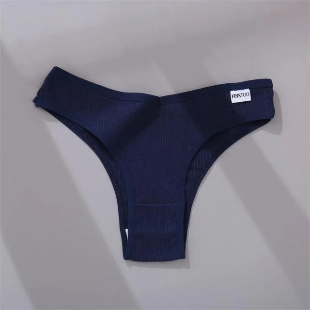 FINETOO Cotton Thongs Women Panties M-XL Sexy Underpants Women Underwear Comfortable Briefs Soft Panty Female Lingerie New