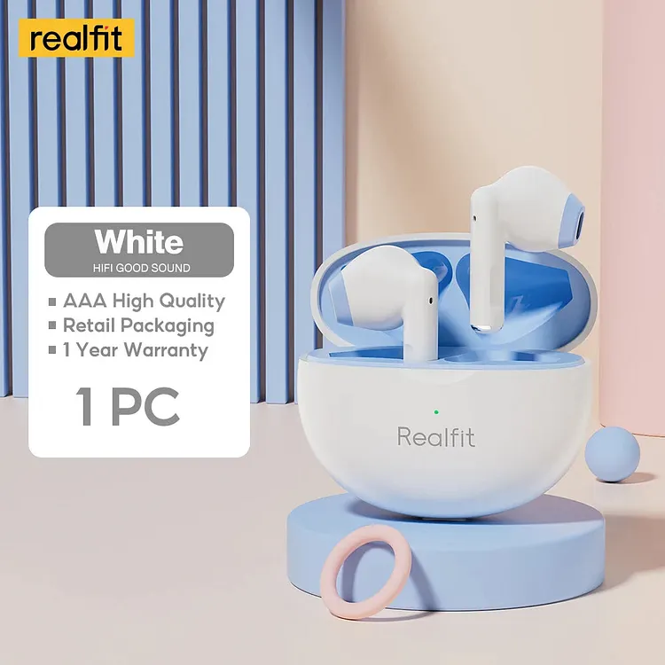 Realfit F2 Bluetooth Earphone Excellent HIFI Quality TWS Wireless Earbuds wholesale for Lenovo LP40 GM2 Pro Xiaomi realme