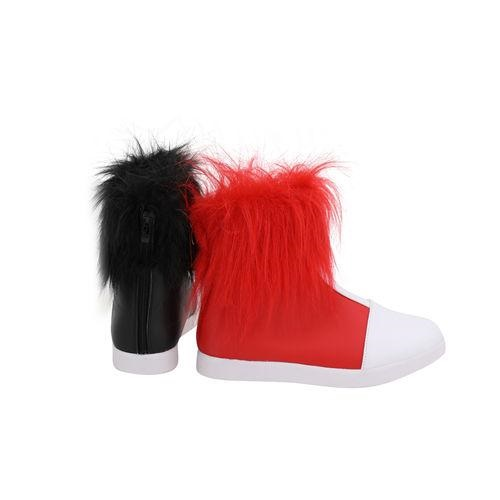 Anime Harley Quinn Carnival Party Cosplay Shoes Halloween Boots