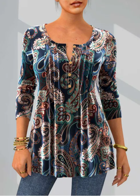 Casual V Neck Sweatshirt