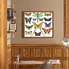 【Limited Stock Sale】Colorful Butterfly Logo-14CT Stamped Cross Stitch 34*30cm/13.39*11.81in tapestrymarket