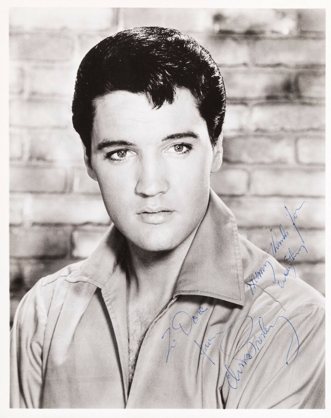 ELVIS PRESLEY Signed Photo Poster paintinggraph - Rock & Roll Singer / Vocalist - preprint