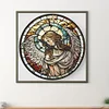 Diamond Painting-DIY Full Round Drill Stained Glass Fairy