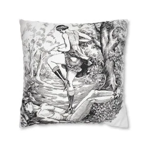 pornhint Pornhint Fetish Throw Pillow Cases, Cover Only,  No Cushion, Adult Bondage Fetish Home Decor, Gay Interest, 4 Sizes to Choose