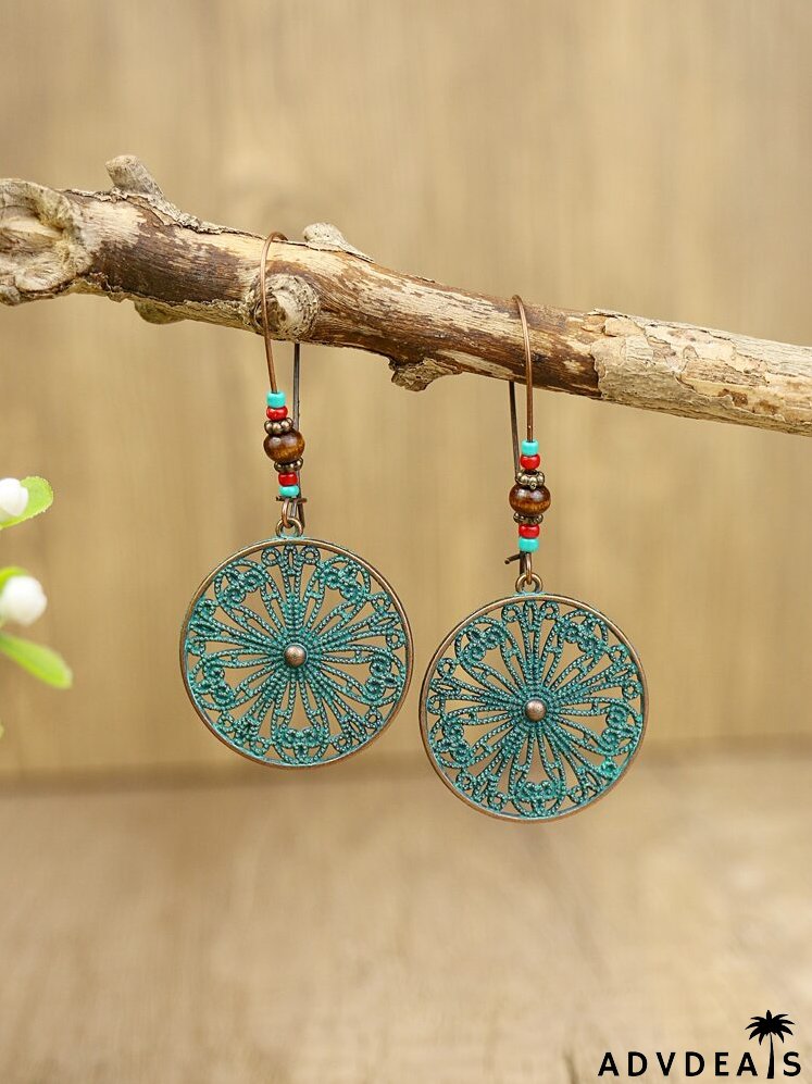 Hollow Out Drop Earrings