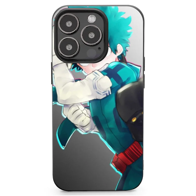 Izuku Midoriya My Hero Academia Anime My Hero Academia Phone Case Mobile Phone Shell IPhone 13 and iPhone14 Pro Max and IPhone 15 Plus Case - Heather Prints Shirts