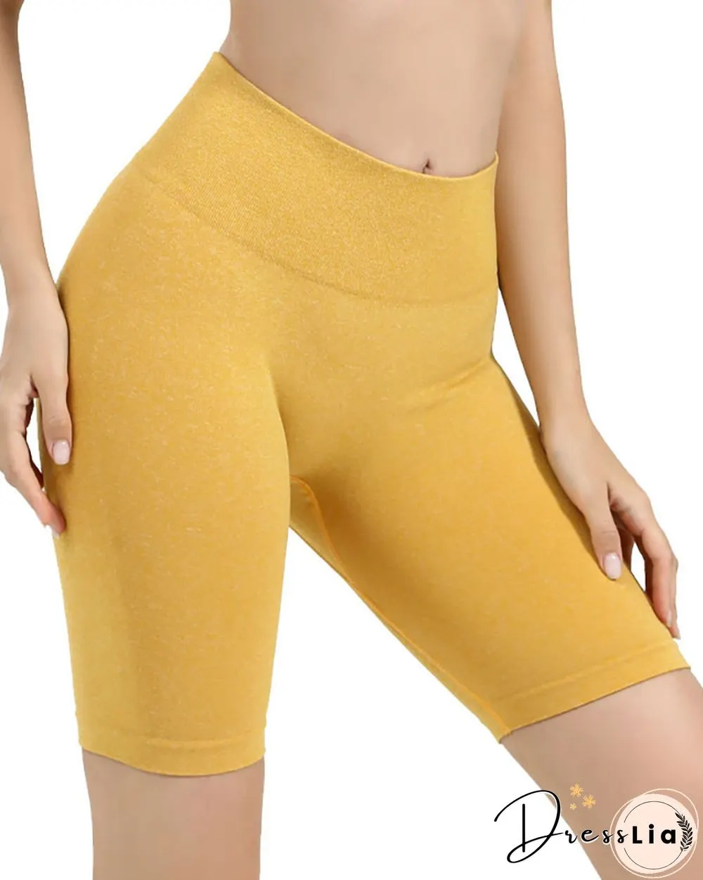 Slimming Booty Hip Lift Workout Running Seamless Yoga Shorts