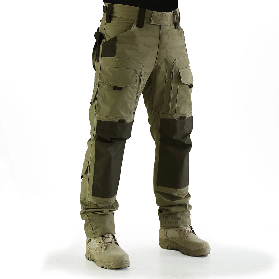 Mens Outdoor Military Tactical Hiking Pants Rip-Stop With Multi-Pockets