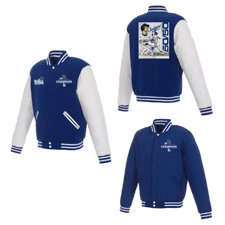 Los Angeles Dodgers 2024 World Series Champions Reversible Jacket NFO2
