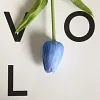 Single Head Mini Tulip PU Texture Artificial Flower 