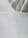 Spaghetti-Neck Backless Tasseled Solid Color Mini Dress