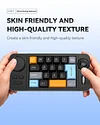 19-Key Programmable Mini Keyboard With Hot-Swappable 3D Scroll Wheel and Joystick, Customizable Digital Functions, Compatible With Win8/10/Mac