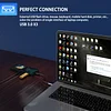 H1 Visualization Expansion Dock Suitable For Macbook Notebook Splitter USB Conversion Computer Desktop Hub Hdmi Projection DP Network Port TF/SD Card Reader Type-c Expansion Dock
