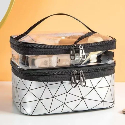 🔥 🔥Double-layer Cosmetic Bag