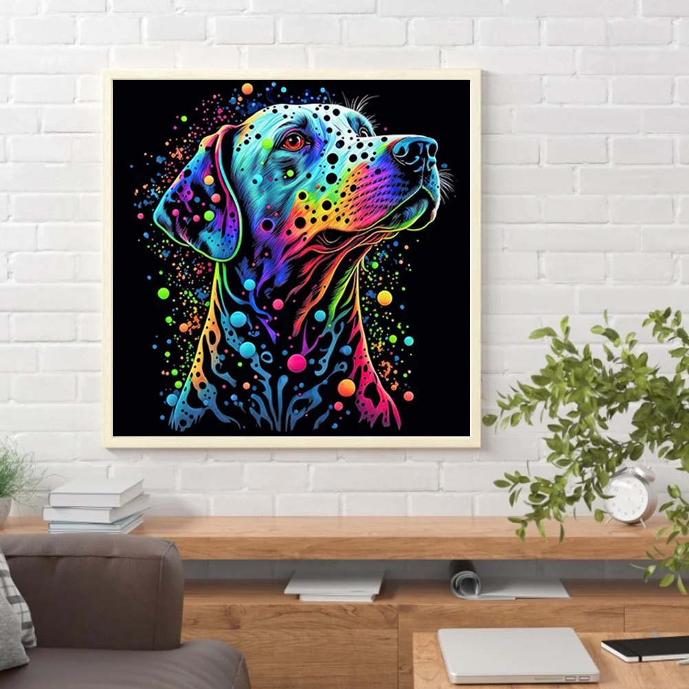 Diamond Painting - Full Round Drill - Dog(30*30cm)